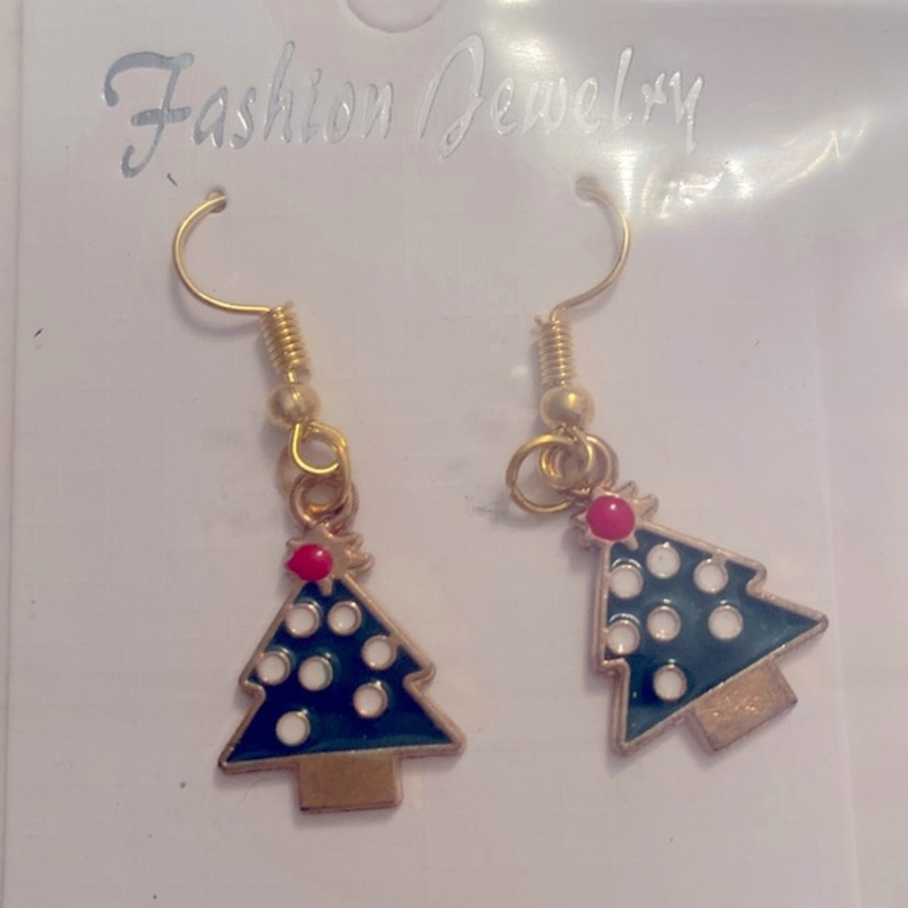Christmas Tree Earrings